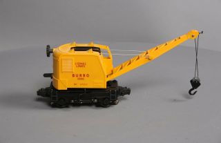 Lionel 3360 Operating Burro Crane Ex