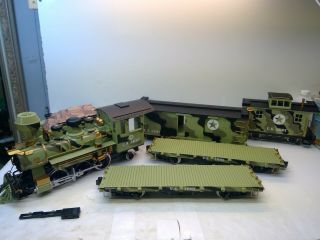 Keystone G - Scale U.  S.  Army Train Set Limited Edition