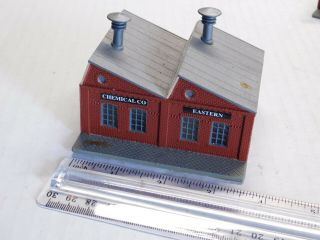 N Scale - (2) Industrial Building Structures For Model Train Layout 2