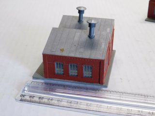 N Scale - (2) Industrial Building Structures For Model Train Layout 3