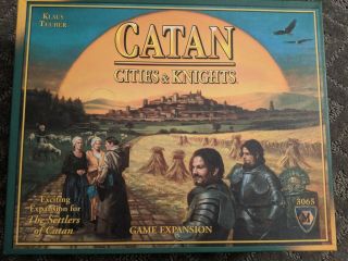 Catan Cities And Knights Expansion Pack