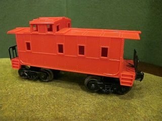 Postwar Lionel Trains (unmarked) 6067 Sp Type Red Caboose 