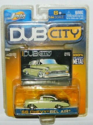 Jada Toys Dub City Big Time Muscle 1956 Chevy Bel Air