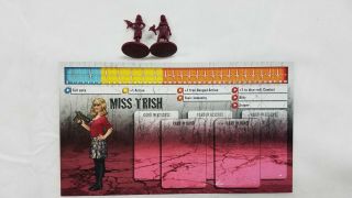Zombicide Miss Trish Kickstarter Exclusive Promo Bernadette Big Bang Theory Cmon