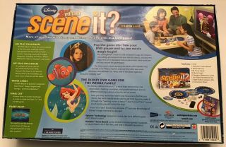 Disney Scene It? 2nd Edition Dvd Game Board Game in Complete 2