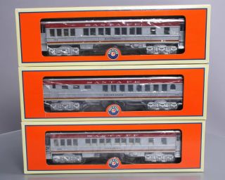 Lionel 6 - 30121 Santa Fe Baby Madison Passenger Car 3 - Pack Ex/box