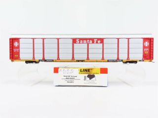Ho Scale Walthers 932 - 4873 Santa Fe Thrall Tri - Level Auto Carrier 900531 Rtr