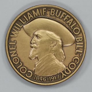 Buffalo Bill Cody Medal/token Cody Wyoming 1984 Wild Sheep (949)