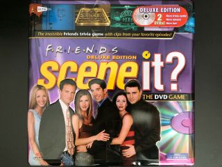 Friends Scene It Game Deluxe Edition The Dvd Game Collectors Tin.