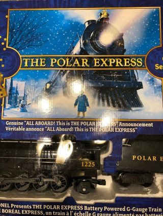 Lionel Polar Express Train Set G Gauge 7 - 11022