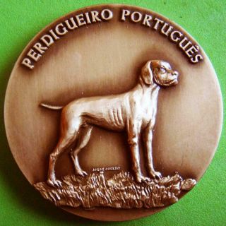 L@@k Animal Breed Gun Dog Portuguese Pointer Canine Kennel Club Bronze Medal