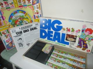 Lakeside " Big Deal " Board Game Vintage Complete