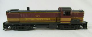 O Scale Weaver Hi - Rail Rs - 3 Diesel Locomotive - Boston & Maine 1535 - 3 - Rail