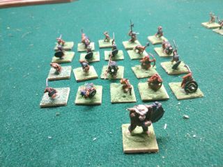 21 Painted 25mm Dungeon And Dragons Or Wargaming Ral Partha Miniature Goblins