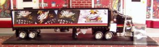 Peterbilt Tractor Trailer - 1997 Matchbox 1:100 Scale Ccy01 - M Miller Draft