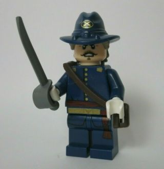 Captain J.  Fuller 79111 The Lone Ranger Civil War Union Lego Minifigure Figure