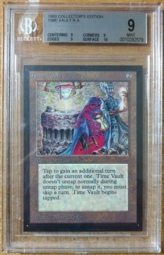 Magic The Gathering Mtg Time Vault Collector 
