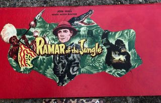Vintage Ramar Of The Jungle Board Game Spinner John Hall White Witch Doctor Part 3