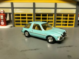 1/64 1978 Amc Pacer/mint Green/saddle Int/ 6 Cyl.  Auto/alloy Wheels /rubber Tire