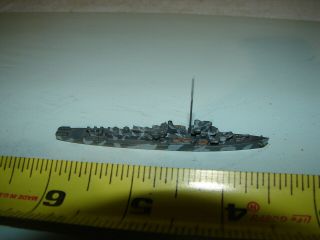 Miniature Metal Navy Model Ship Boat 1/1250 Scale Neptune Style Painted