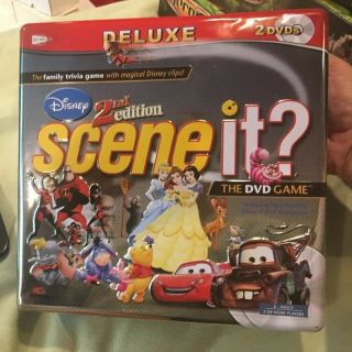 Disney Scene It,  2nd Deluxe Edition 2 Dvd 