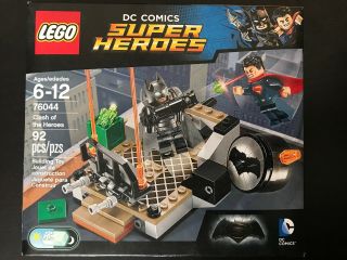 Lego Dc Comics 76044 Clash Of The Heroes Nisb & Batman Superman