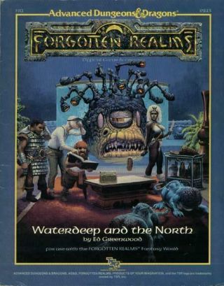 Tsr Forgotten Realms Waterdeep And The North Sc Fair