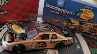 Action 1:24 ☆ Dale Earnhardt 3 Bass Pro 1998 Monte Carlo / cw bank ☆AWESOME☆ 2