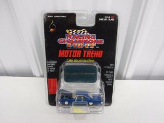 1:64 1968 Plymouth Racing Champions Motor Trend Diecast Blue