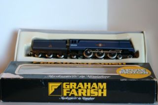 Graham Farish.  N Scale.  Channel Packet.  Blue.