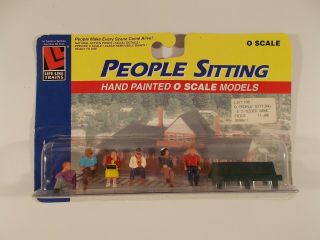 Life - Like 1136 O Scale People Sitting Figures