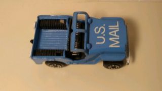Vintage 1976 Matchbox Lesney Superfast U.  S.  Mail Jeep Made In England B6