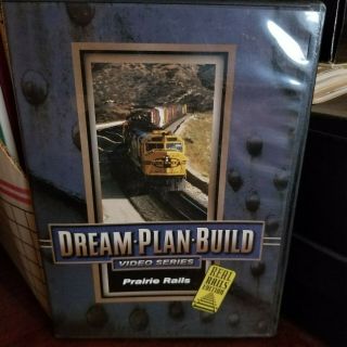 Model Railroader 73123d Dvd Dream Plan Build " Prairie Rails "