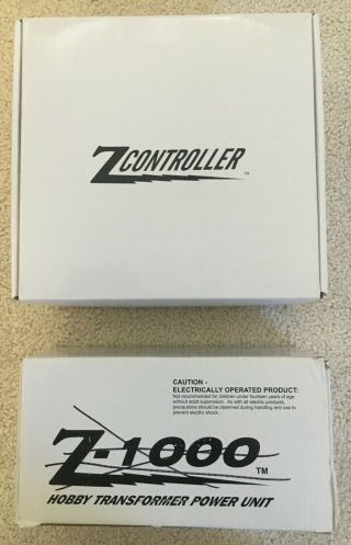 Mth Railking Z - Controller & Z - 1000 Hobby Transformer Power Pack