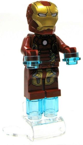 Lego Marvel Heroes Iron - Man Minifigure [mark 43 Armor Loose]