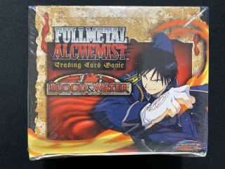 Fullmetal Alchemist Tcg Blood & Water Booster Box - Factory
