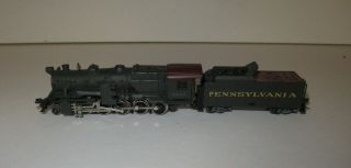 Trix N Scale Powered 2 - 10 - 0 Pennsylvania Steam Engine & Tender
