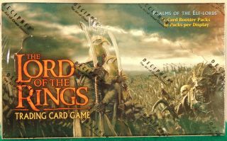 The Lord Of The Rings Realms Of The Elf - Lords Booster Box - - Factory