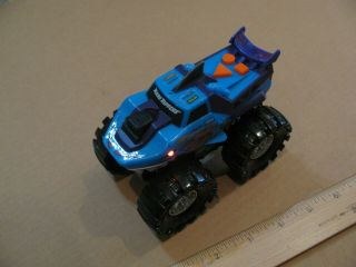Toy State Road Rippers Monster Truck Shark Blue Purple Make Sound