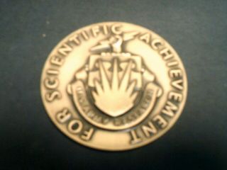 Army Research Bronze Medal For Scientific Achievement 3 "
