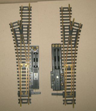Ho Scale Left & Right Atlas Remote Turnout Switch (brass)