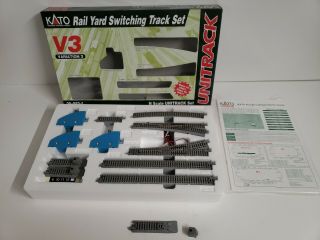 Kato 20 - 8621 V3 Rail Yard Switch Trackset