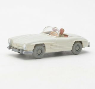 Wiking Ho Scale Mercedes 500sl Convertible Car Vehicle Vintage Germany