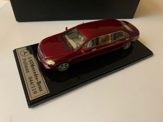 1:43 Mercedes Benz S - Class Pullman S600 2005 - 2009 Trl Red Limited 044/119