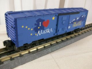 O gauge - I Love Alaska / The Last Frontier Box Car - Lionel 6 - 29935 3
