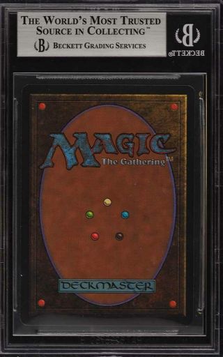 1993 Magic The Gathering MTG Beta Lifelace R G BGS 9 (PWCC) 2