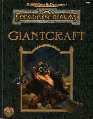 For7 Giantcraft 9487 Exc Tsr Dungeons Dragons Ad&d D&d Forgotten Realms Giants