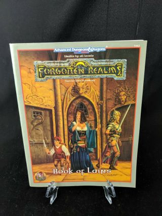 Ad&d Forgotten Realms Book Of Lairs 9465 Dungeons Dragons