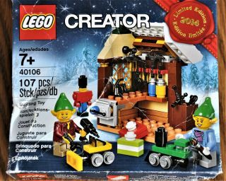 Lego 40106 - Toy Workshop - 2014 Limited Edition / Nib - Box Is