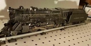 Lionel O Gauge 2035 Post - War,  Steam Locomotive W/ 6466w Whistle Tender